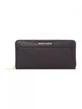 Image of Michael Kors Mercer Zip Around Purse Black