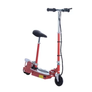 Image of HOMCOM Red 120W Electric Scooter