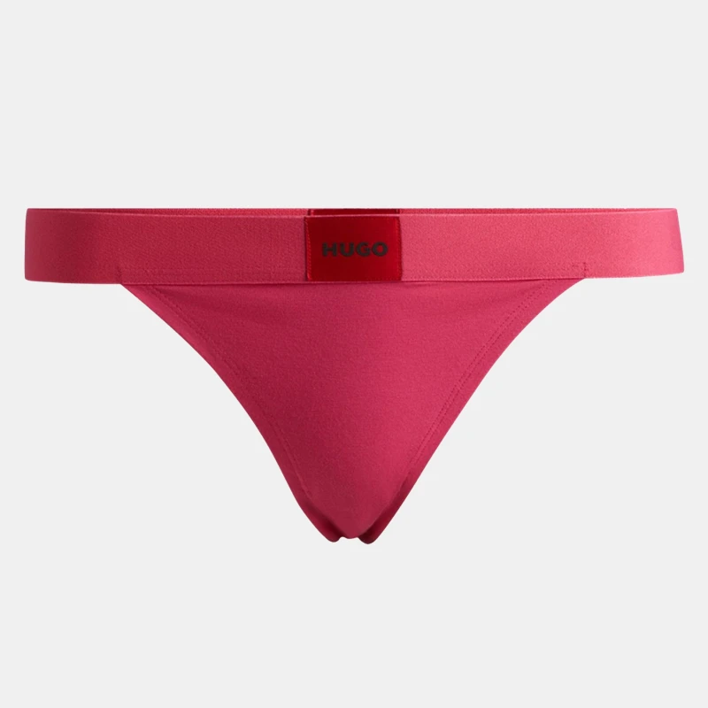Image of HUGO Hugo String Thong Red Label Pink Pink female