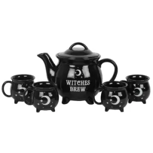 Image of Witches Brew Ceramic Black Tea Set
