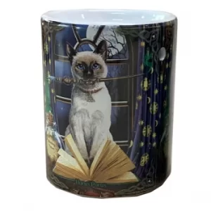 Image of Lisa Parker Ceramic Hocus Pocus Cat Oil Burner