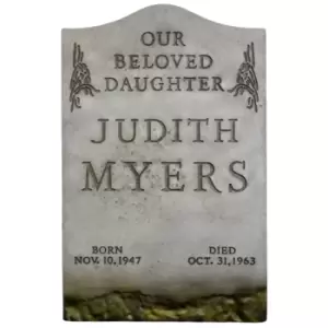Image of Trick or Treat Studios Halloween (1978) Judith Myers Tombstone Prop