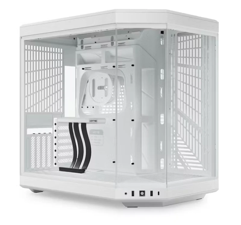 Image of HYTE Y70 Dual Chamber Mid-Tower ATX Case - Snow White
