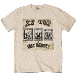 Image of ZZ Top - Very Baddest Unisex Medium T-Shirt - Neutral