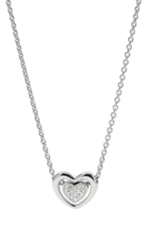 Image of Fossil Jewellery Heart Necklace JEWEL JFS00300040