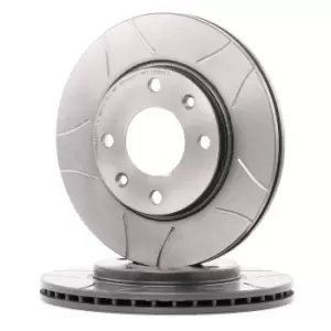 Image of BREMBO Brake disc PEUGEOT,CITROEN 09.9610.75 169003,1611841180,424694 Brake rotor,Brake discs,Brake rotors 4246A7,424996