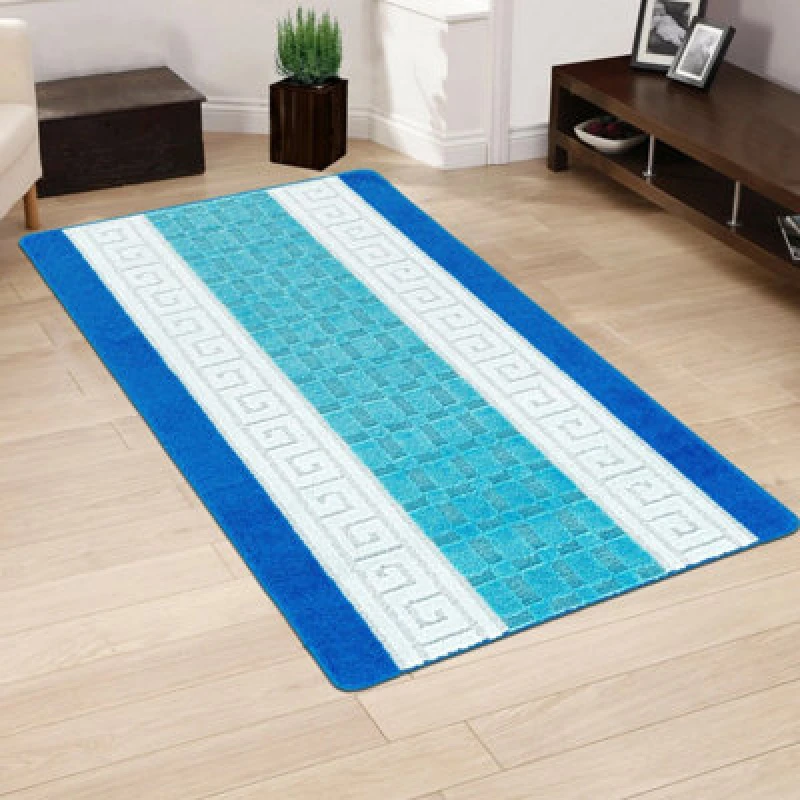 Image of Smart Living Smart Living Heavy Duty Machine Washable Hallway Kitchen Non Slip Door Mat in Blue Size: 80cm x 300cm Blue 80cm x 300cm Unisex 06325565