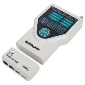 Image of Intellinet 5-in-1 Cable Tester Tests 5 Commonly Used Network RJ45 and Computer Cables