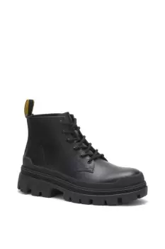 Image of Black Hardwear Leather Mid Boots