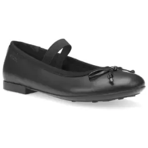 Image of Geox Girls Plie Leather Breathable Mary Jane School Shoes UK Size 4 (EU 37)