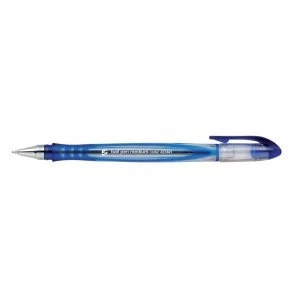 Image of 5 Star Office Grip Ball Pen 1.0mm Tip 0.4mm Line Blue Pack of 20