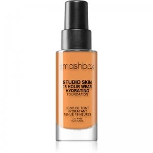 Image of Smashbox Studio Skin 24 Hour Wear Hydrating Foundation Hydrating Foundation Shade 3.35 - Medium-Dark with Warm Undertone 30ml