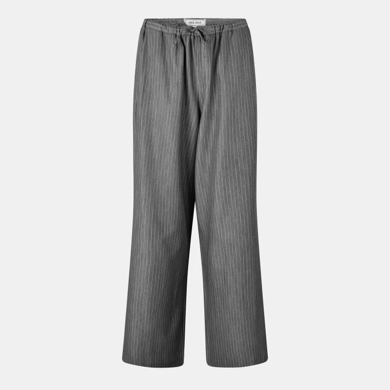 Image of Jack Wills Womens Pinstripe Tailored Trousers FlkStone Pins female 8 (XS)