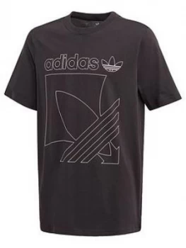 Image of Adidas Originals ChildrenS Badge T-Shirt - Black