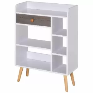 Image of Addison Shallow Depth Multi-Shelf Storage Unit, white