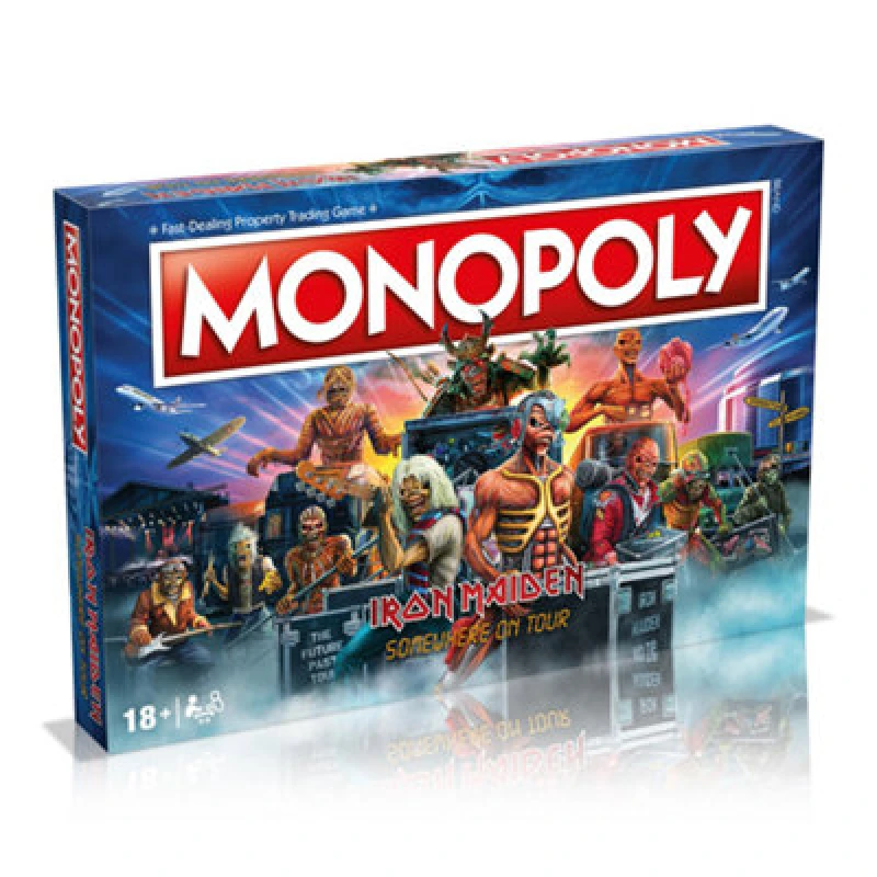Image of Winning Moves Iron Maiden Monopoly - Brand New And Sealed