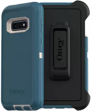 Image of Otterbox Defender Series Case for Samsung Galaxy S10e - Big Sur Blue