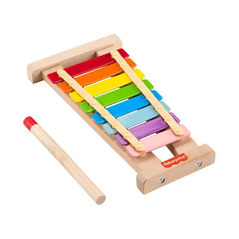 Image of Fisher-Price Fisher-Price Wooden Xylophone Musical Toy