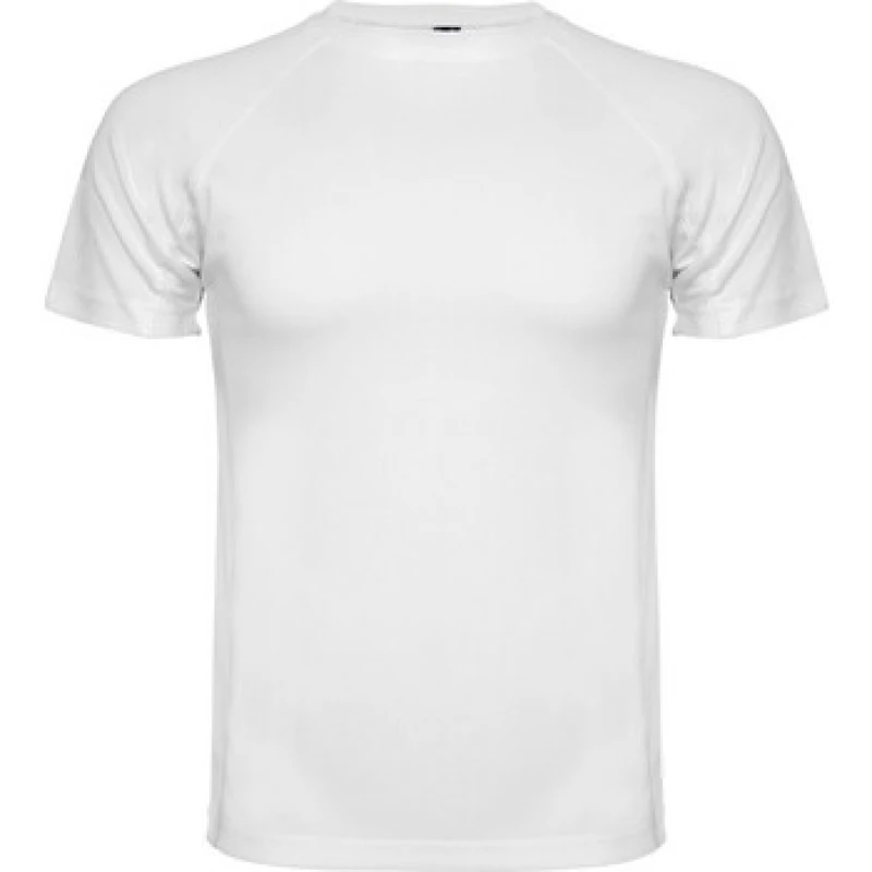 Image of ROLY ROLY Men Montecarlo Short-Sleeved Sports T-Shirt in White Size: Small White S Male 5063527538536