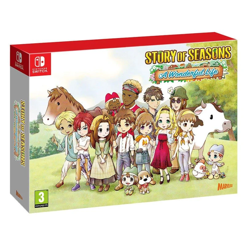 Image of Marvelous Games Story of Seasons: A Wonderful Life Limited Edition - Multi Multi One Size