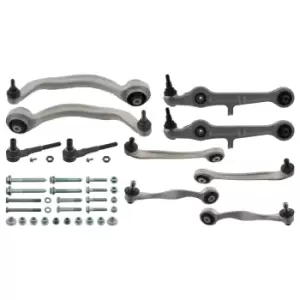Image of Control Arm link Kit Set 39402 by Febi Bilstein Front Axle Left/Right