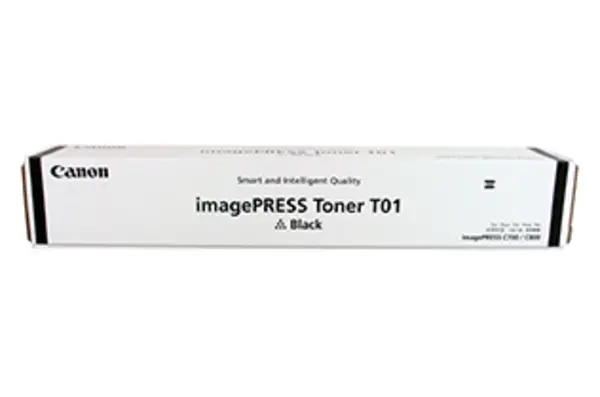 Image of Canon T01BK Black Toner Cartridge - 8066B001 (Original)