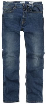 Image of ONLY and SONS Weft Med Blue Jeans blue