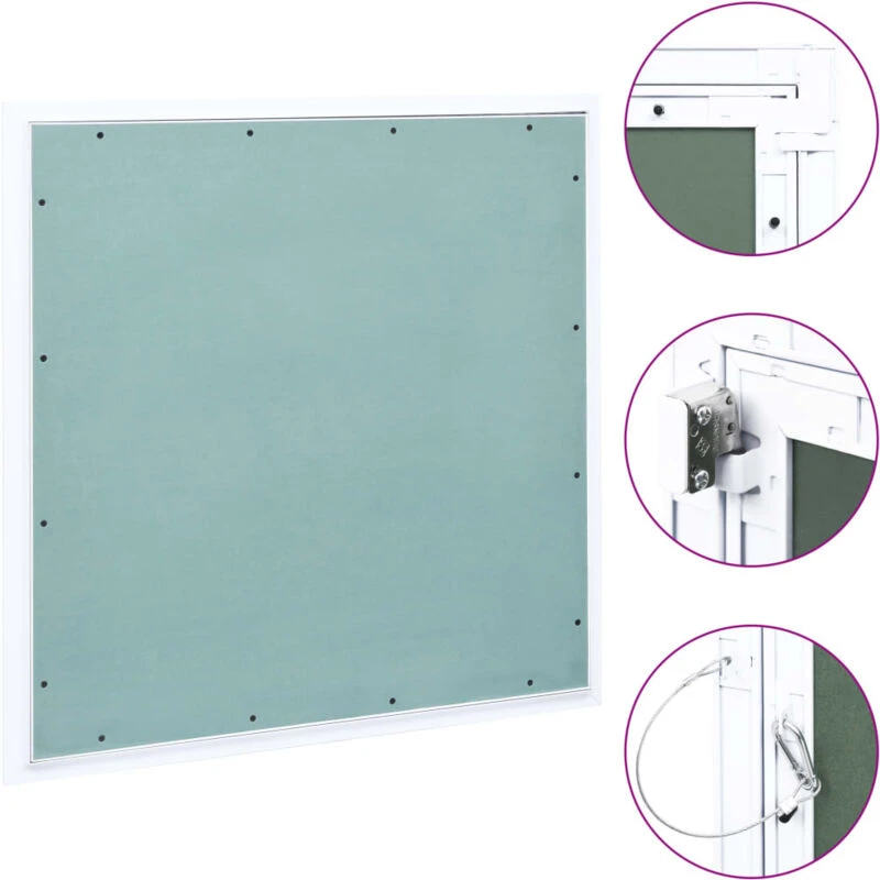 Image of VIDAXL Access Panel with Aluminium Frame and Plasterboard 700x700 mm Vidaxl 8719883872179