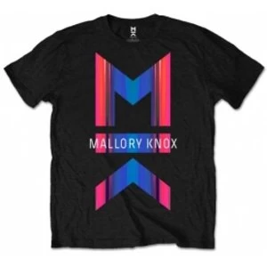 Image of Mallory Knox Asymmetry Mens Blk T Shirt: Medium