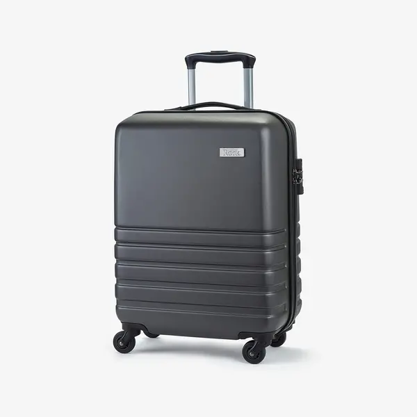 Image of Rock Luggage Byron U9PQ9 Small Hardshell Charcoal Suitcase