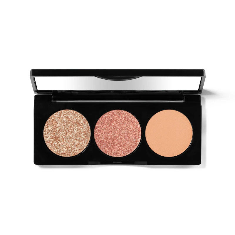 Image of Bobbi Brown Essential Eye Shadow Trio Soft Coral, Size: 6g