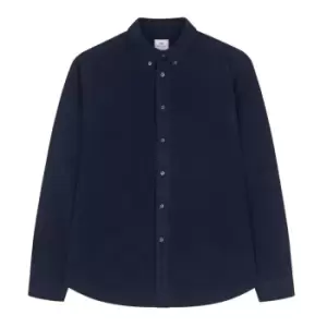 Image of PS PAUL SMITH Long Sleeve Cord Shirt - Blue