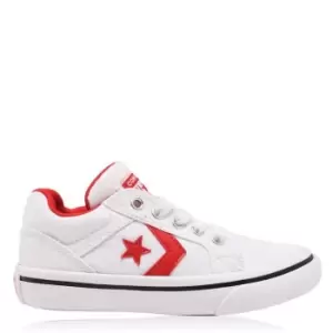 Image of Converse Distrito Canvas Low Trainers - White