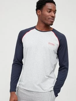 Image of Hugo Boss Balance Lounge Sweatshirt Light Grey Size S Men