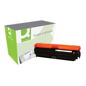 Image of Q-Connect HP 307A Yellow LaserJet Toner Cartridge