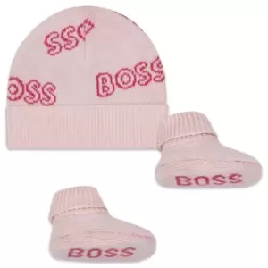Image of Boss Hat Socks Set Bb24 - Pink