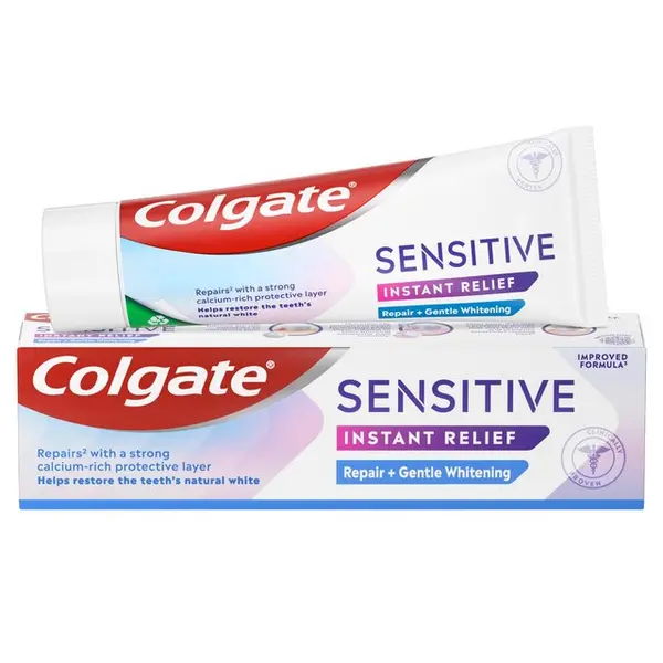 Image of Colgate Sensitive Instant Relief Whitening Toothpaste 75ml