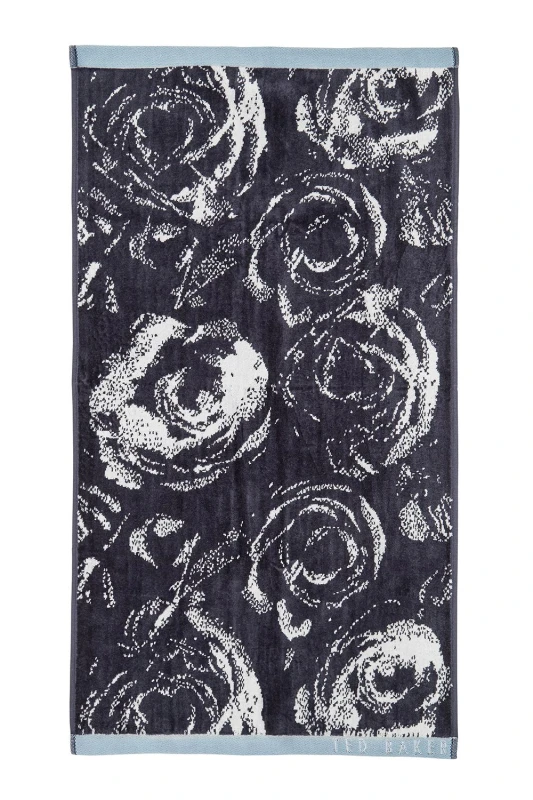 Image of Ted Baker 'Rose' Cotton Towel Navy