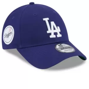 Image of New Era Mlb Los Angeles Dodgers Team Side Patch 9forty Cap, Dk Blue
