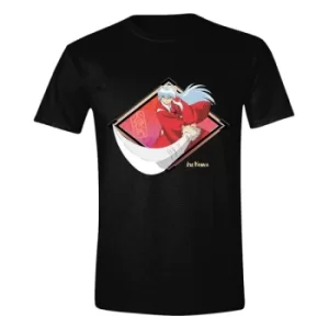 Image of InuYasha T-Shirt Diamond Logo Size M