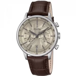 Image of Mens Festina Retro Chronograph Watch