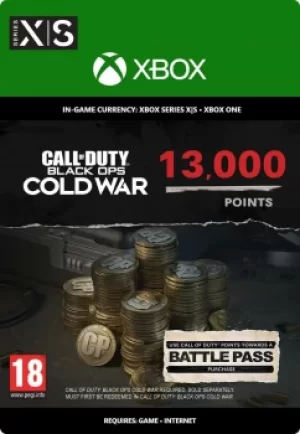 Image of Call of Duty Black Ops Cold War 13000 Points Xbox One Series X