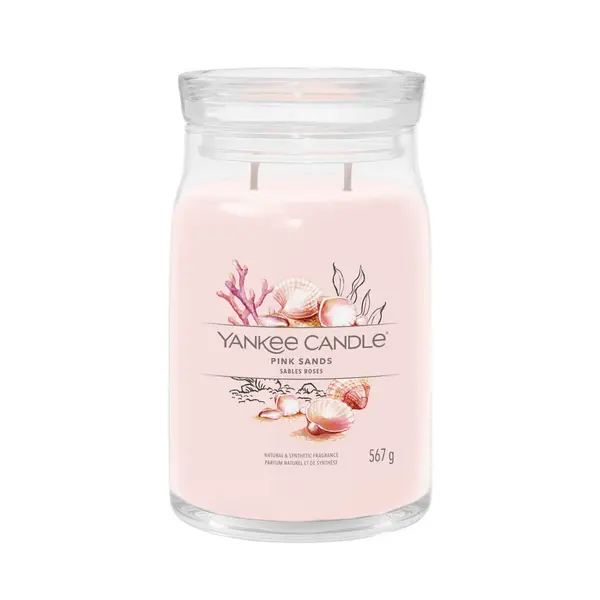 Image of Yankee Candle Pink Sands Scented Candle 567g