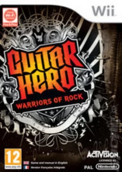 Image of Guitar Hero Warriors of Rock Nintendo Wii Game