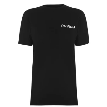 Image of Penfield Jensen T Shirt - Black