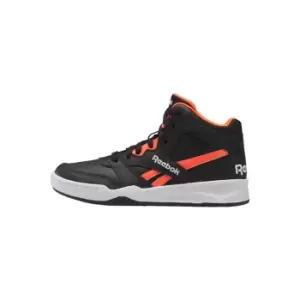 Image of Reebok BB4500 Court Shoes - Core Black / Cloud White / Ora