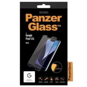 Image of PanzerGlass Google Pixel 3 XL Tempered Glass Screen Protector - Black