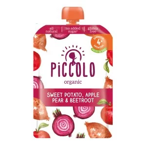 Image of Piccolo Organic Sweet Potato Apple Pear & Beetroot 4m+