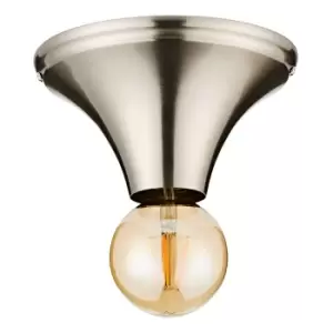 Image of Inlight Ceiling Rose E27 Satin Nickel
