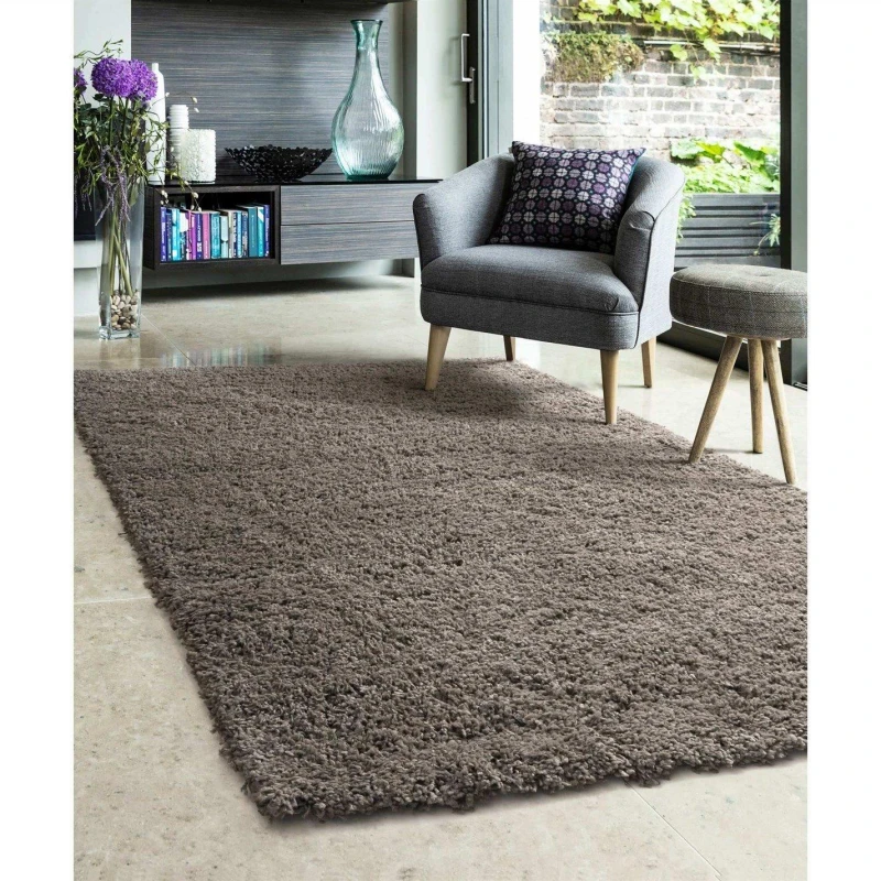 Image of Homelife Delta Shaggy Rug41 - Beige Beige 50x150cm